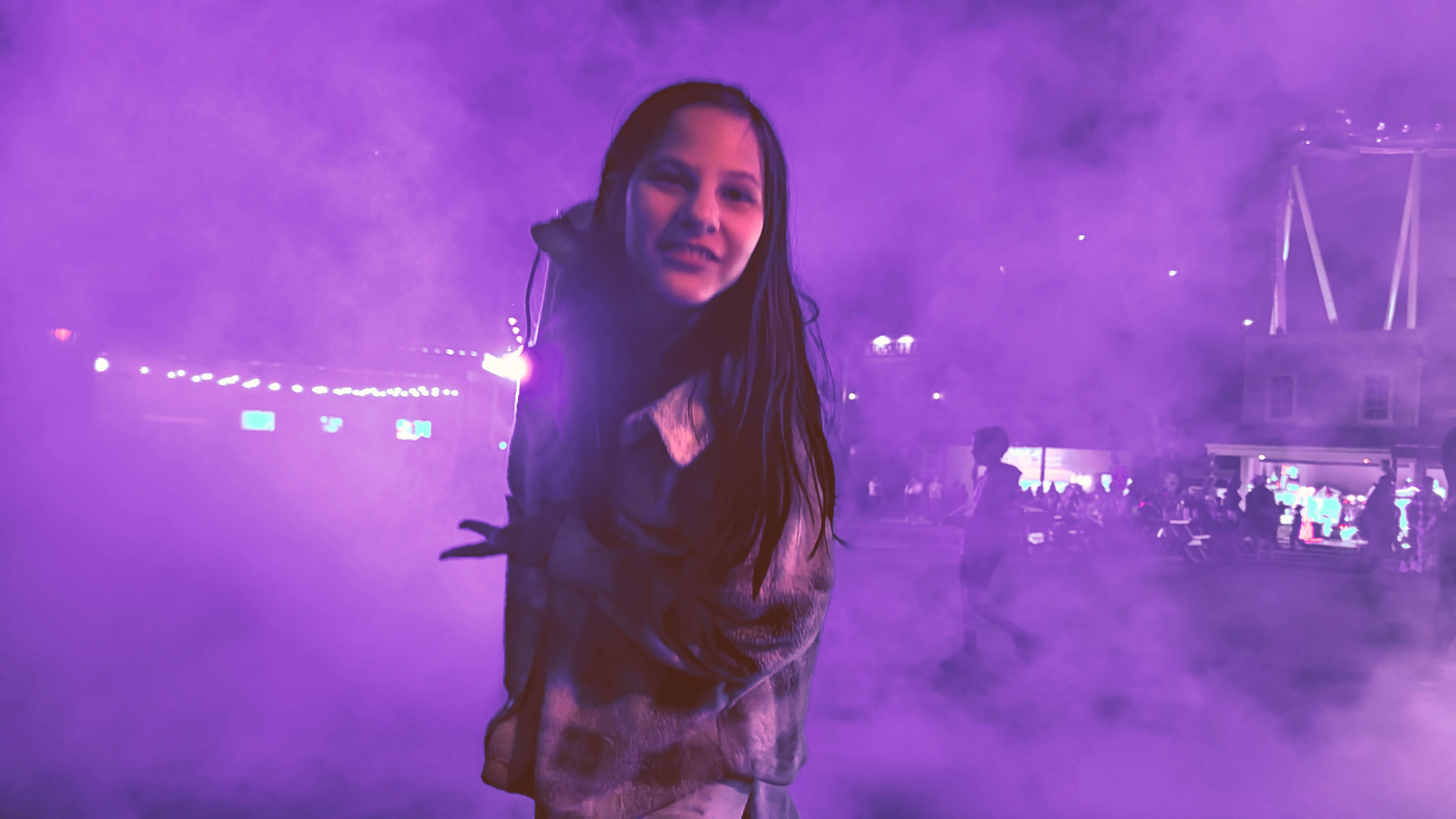 A Spooky Young One Emerges from a Fog