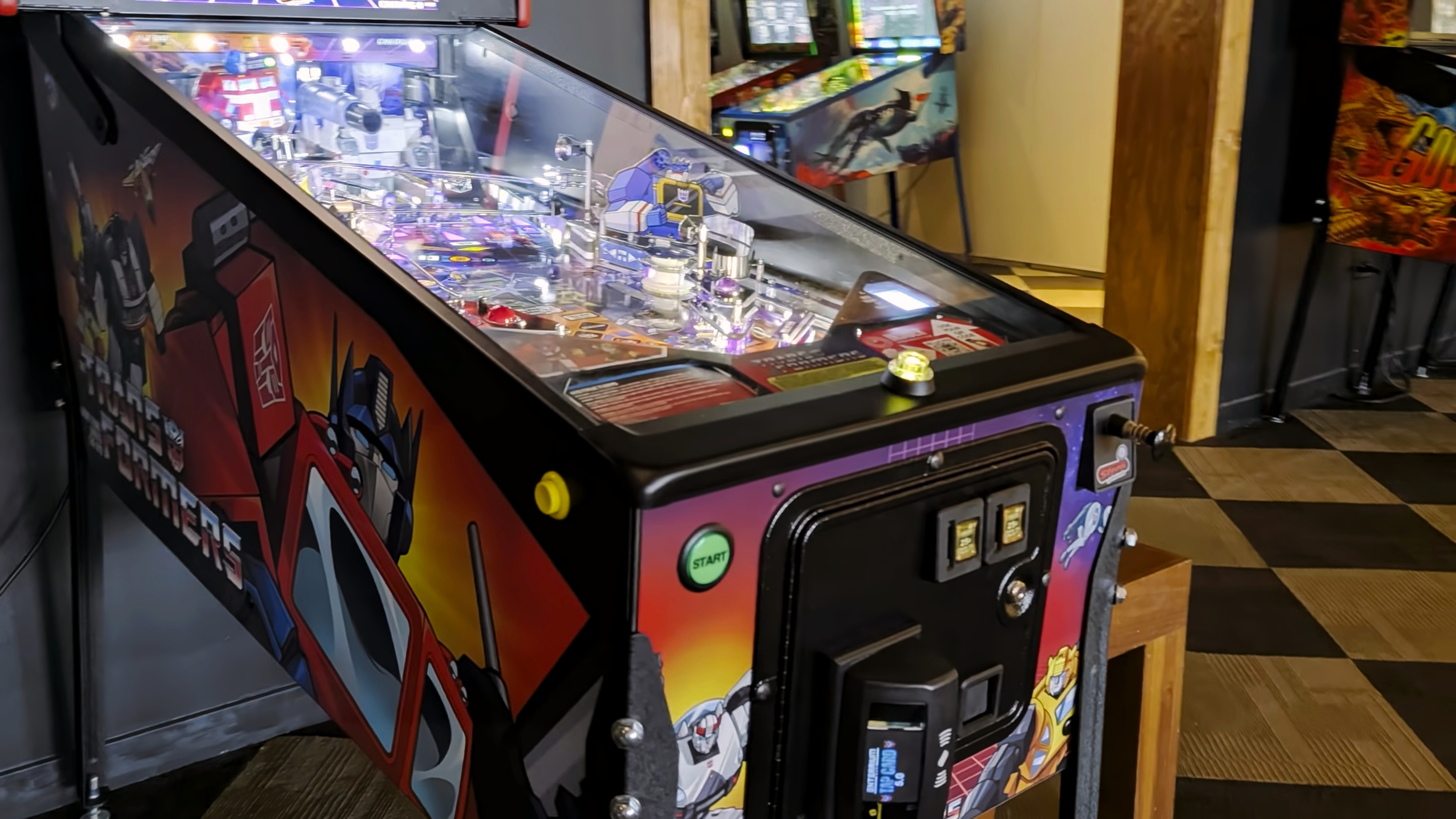 A Stern Pinball Machine at the local brew pub